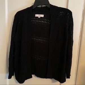 Loft open knit cardigan